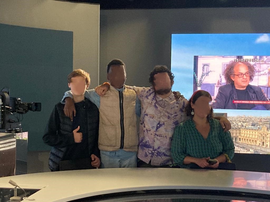 Echange et visite des locaux de France Télévisions avec l’association Toi-même tu&nbsp;parles