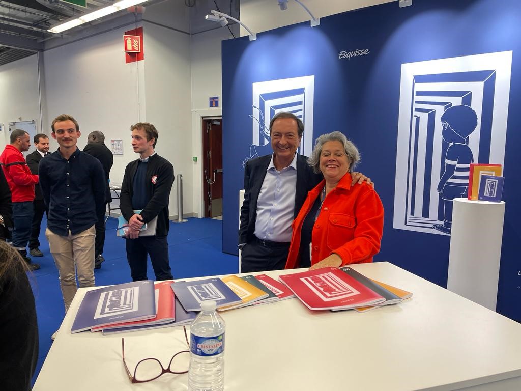 Présence de la Fondation Engagement Médias pour les Jeunes lors du salon de rentrée de E.&nbsp;Leclerc